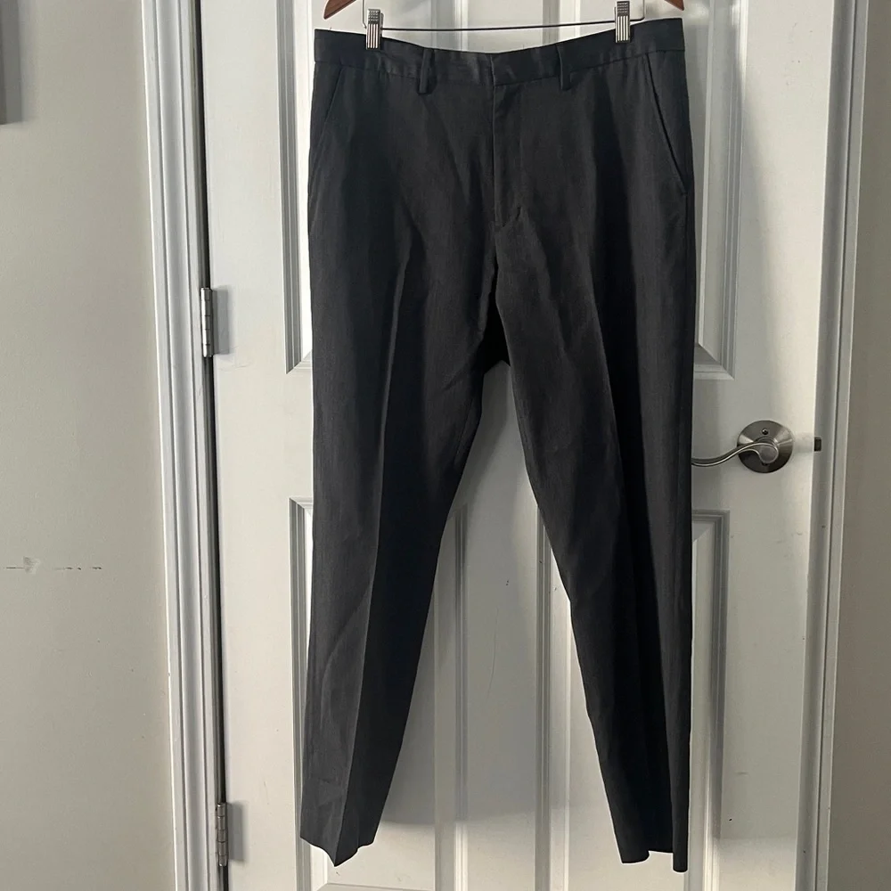 J. Crew Herringbone Wool Dress Pant 36 x 32